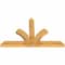 Ekena Millwork Richland Rough Sawn Timber Gable Bracket, Western Red Cedar, 72"W x 45"H x 4"D x 6"F, 15/12 Pitch GBW072X45X0406RIC00RWR - alternate 2